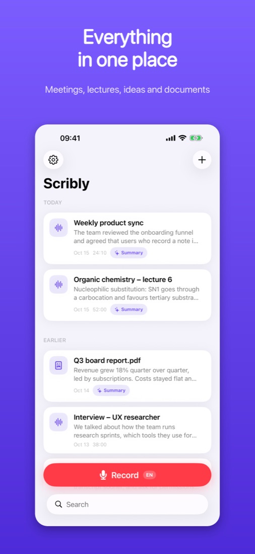Scribly screenshot 6